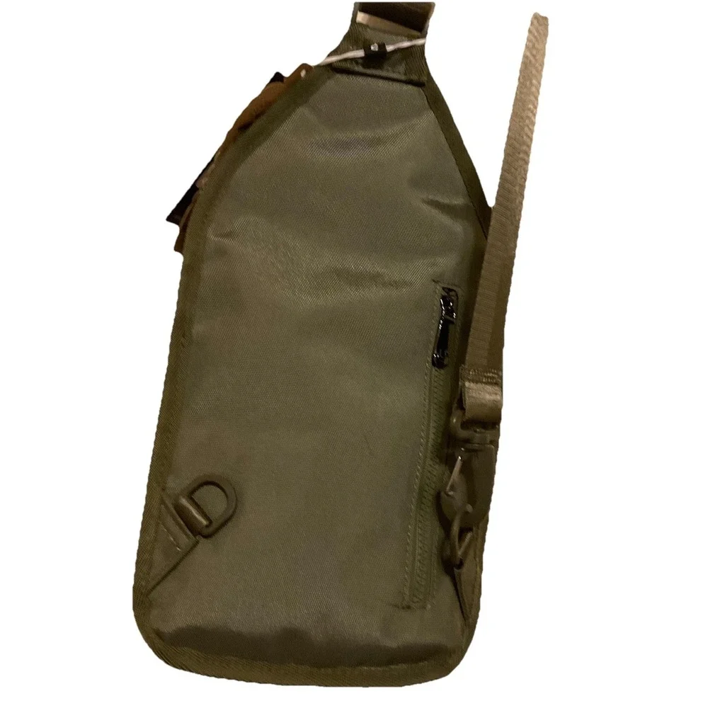 True Religion Yeta Unisex Adult Crossbody Bag, Medium - Green‎